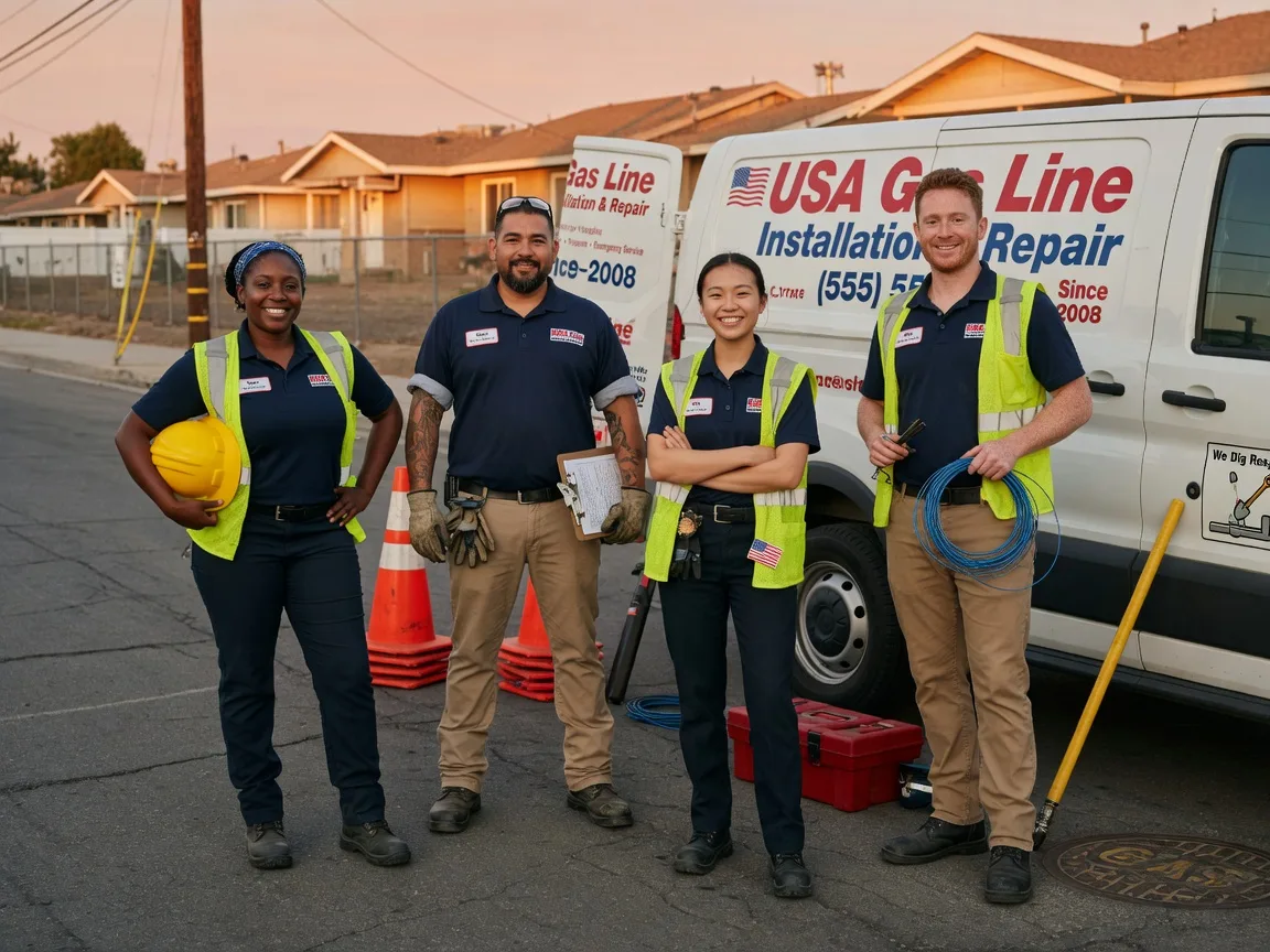 Gas Line Installation company in Farnhamville, IA